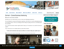 Tablet Screenshot of dormen.org.uk